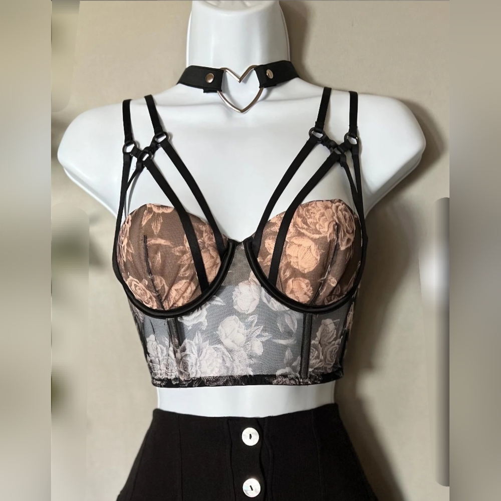 Victoria's Secret Bondage Strappy Corset